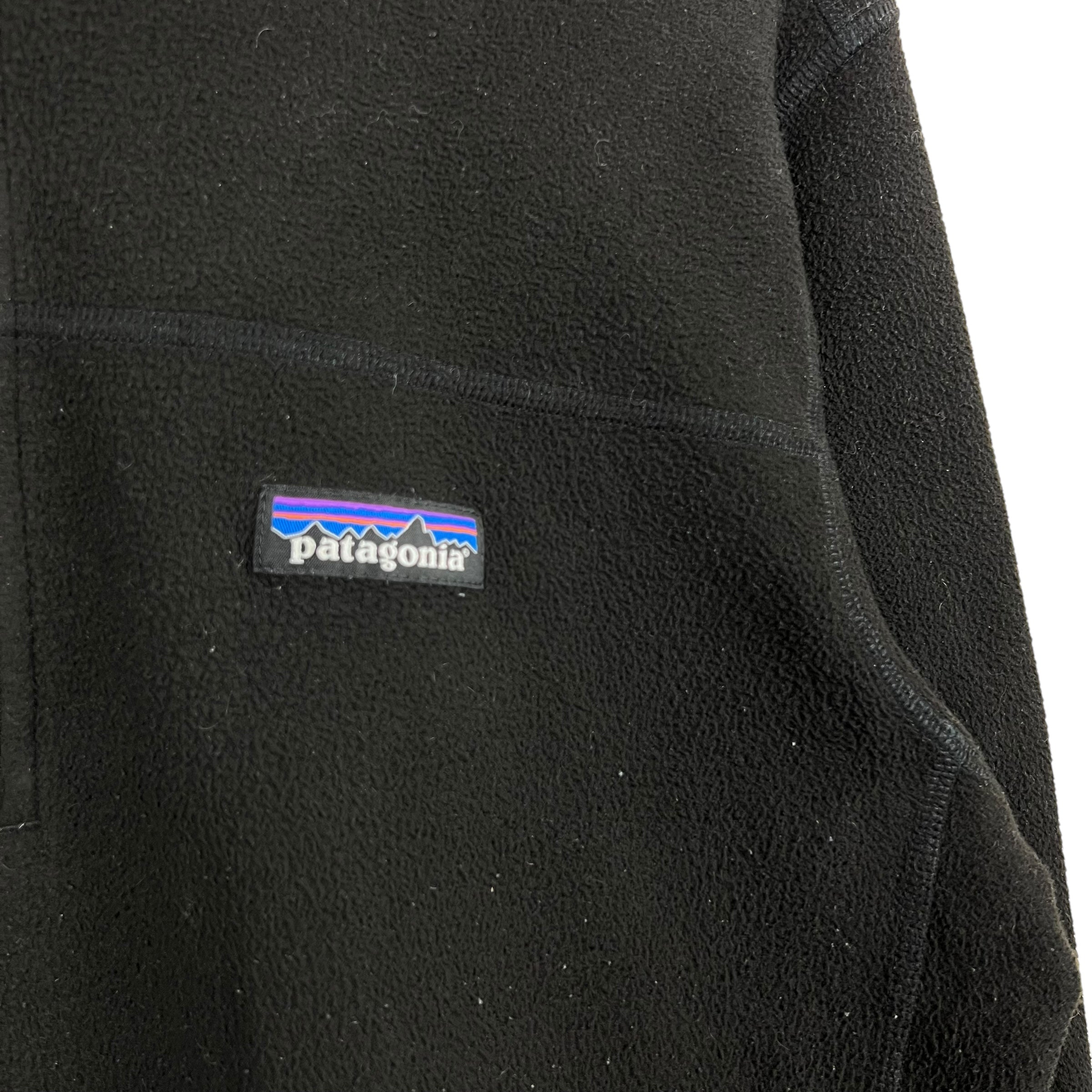 Vintage Patagonia Half Zip Fleece Black