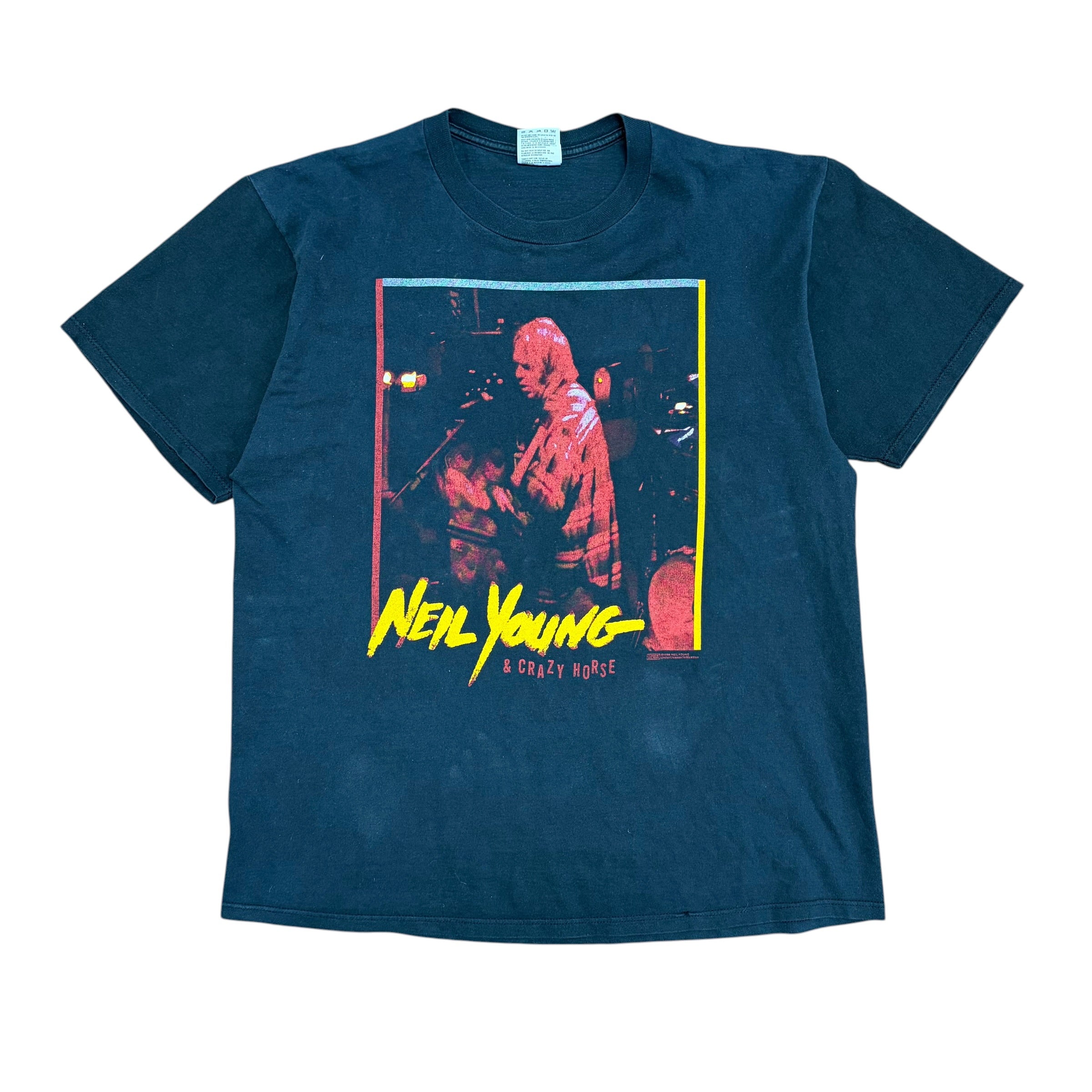1996 Neil Young “& Crazy Horse” Tour Tee Black
