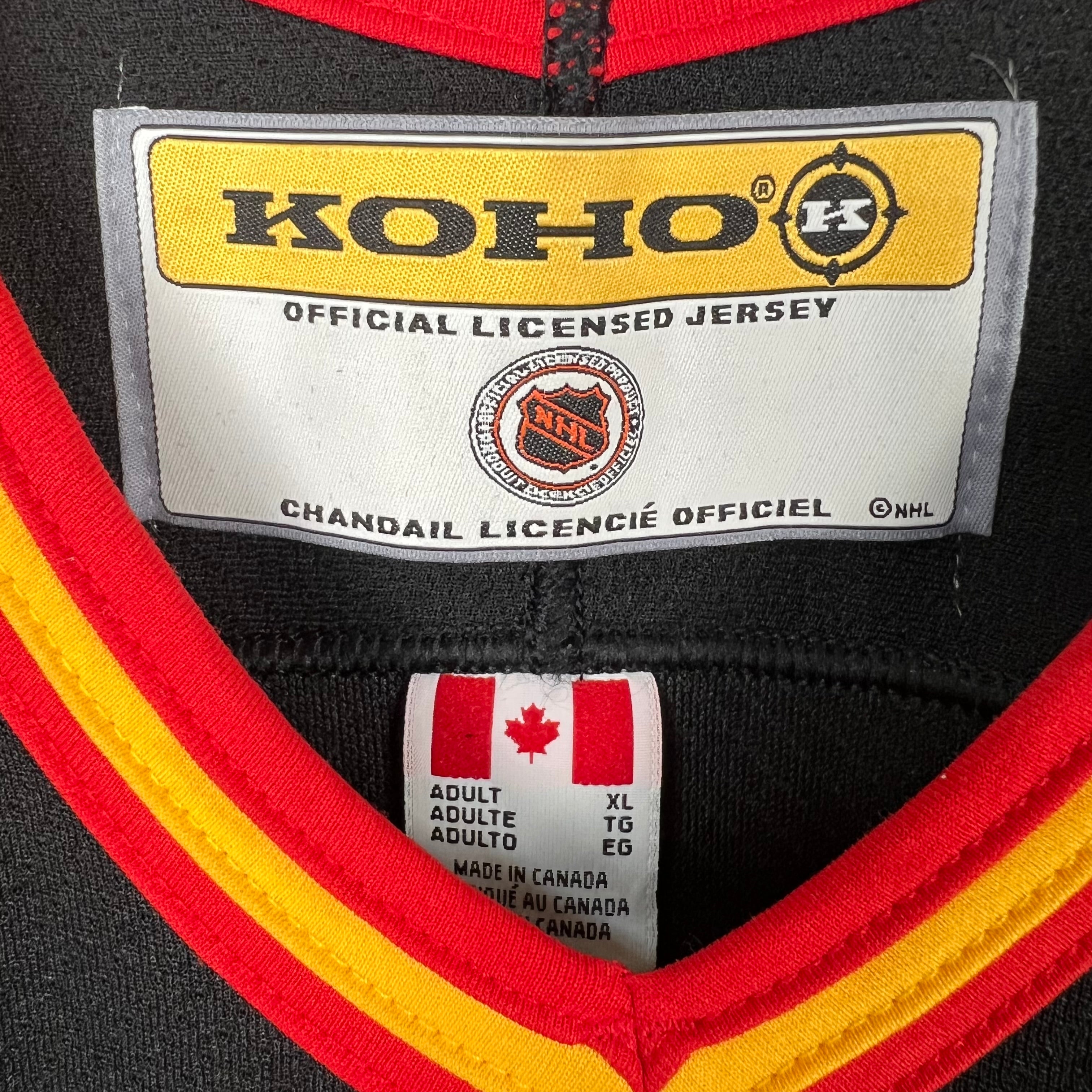 Vintage KOHO NHL Calgary Flames Blasty Alternate Jersey