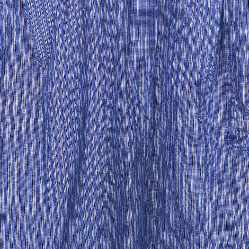 Christian Dior Striped Dress Shirt Blue