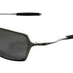 Oakley Inmate Rectangle Sunglasses Silver
