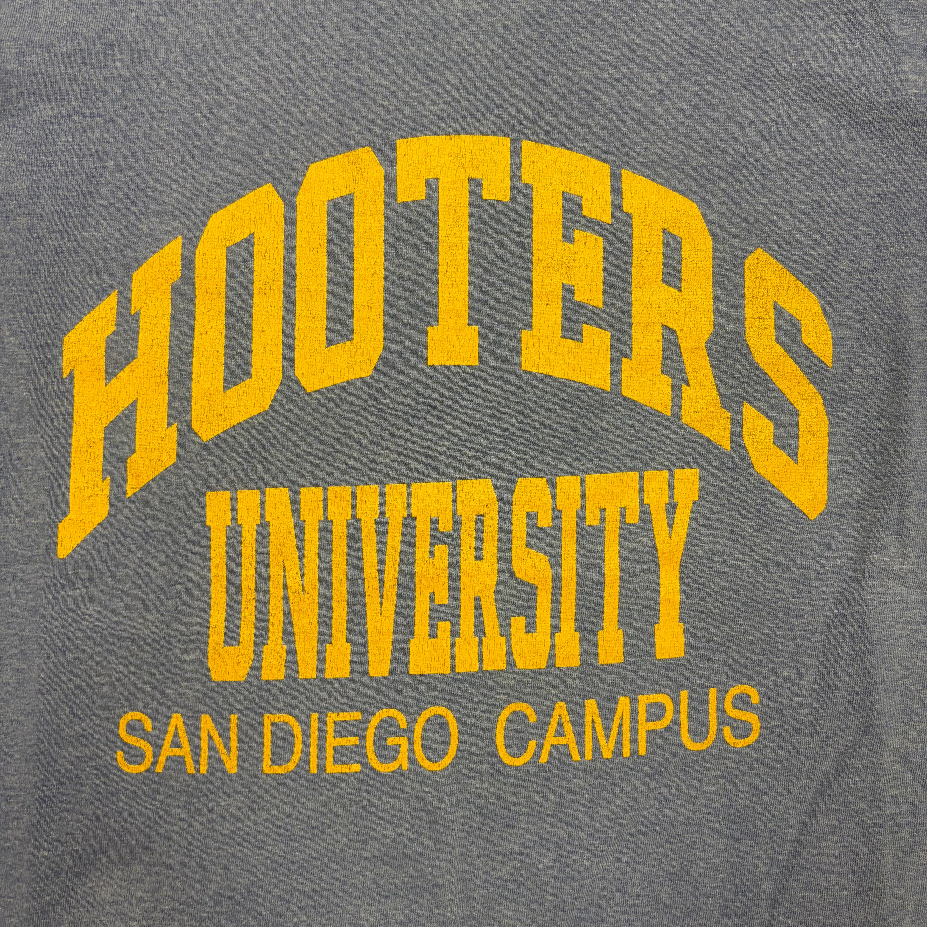 Vintage Hooters University San Diego Campus Tee Faded Indigo