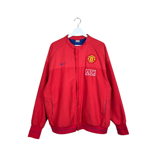 2009 Nike Manchester United Bomber Jacket Red