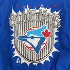 Vintage Street Legends Women’s MLB Toronto Blue Jays Canvas Bomber Jacket