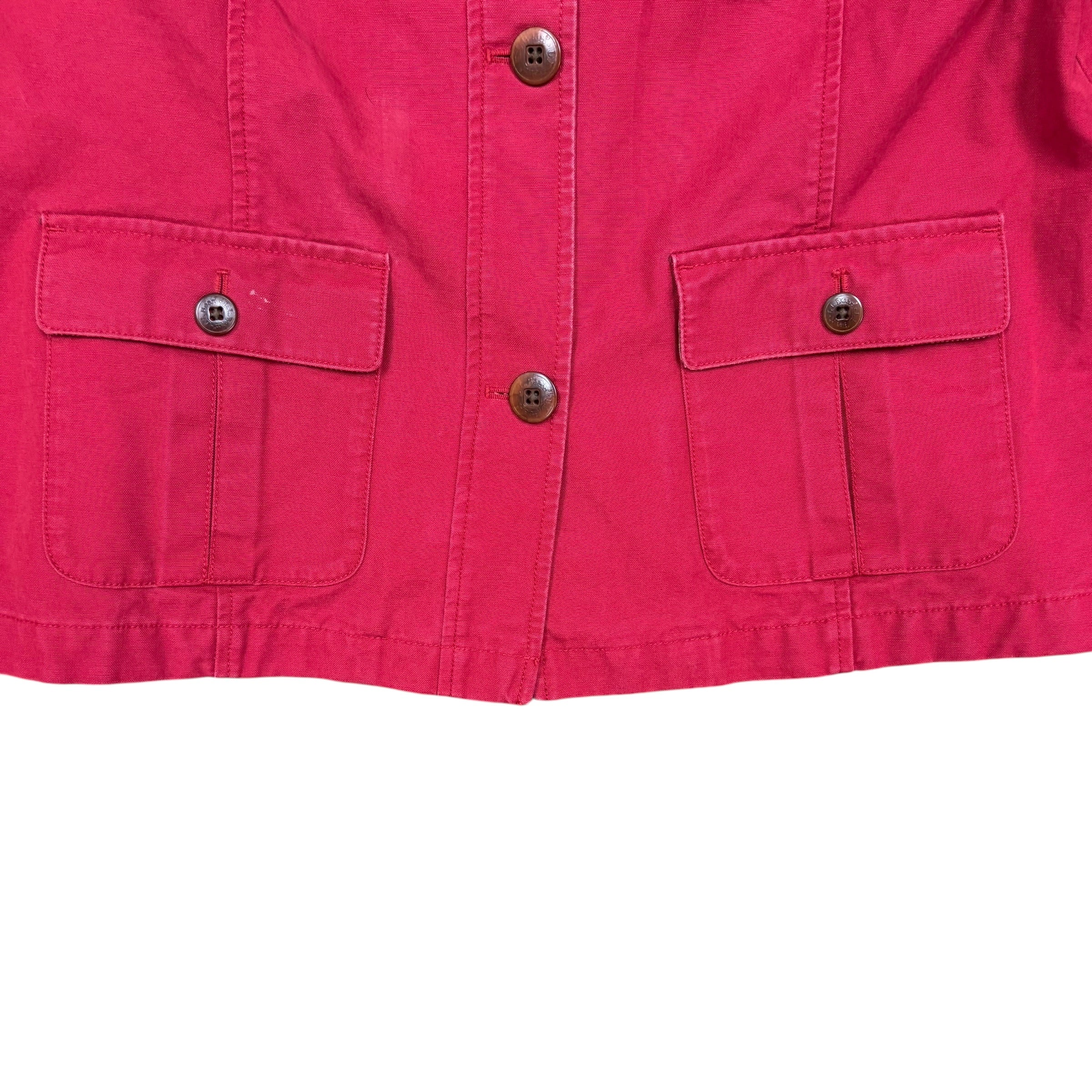 Vintage L.L Bean Women’s Blanket Lined Farmers Jacket Red