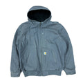 Vintage Carhartt Full T-Swing Hooded Jacket Washed Grey