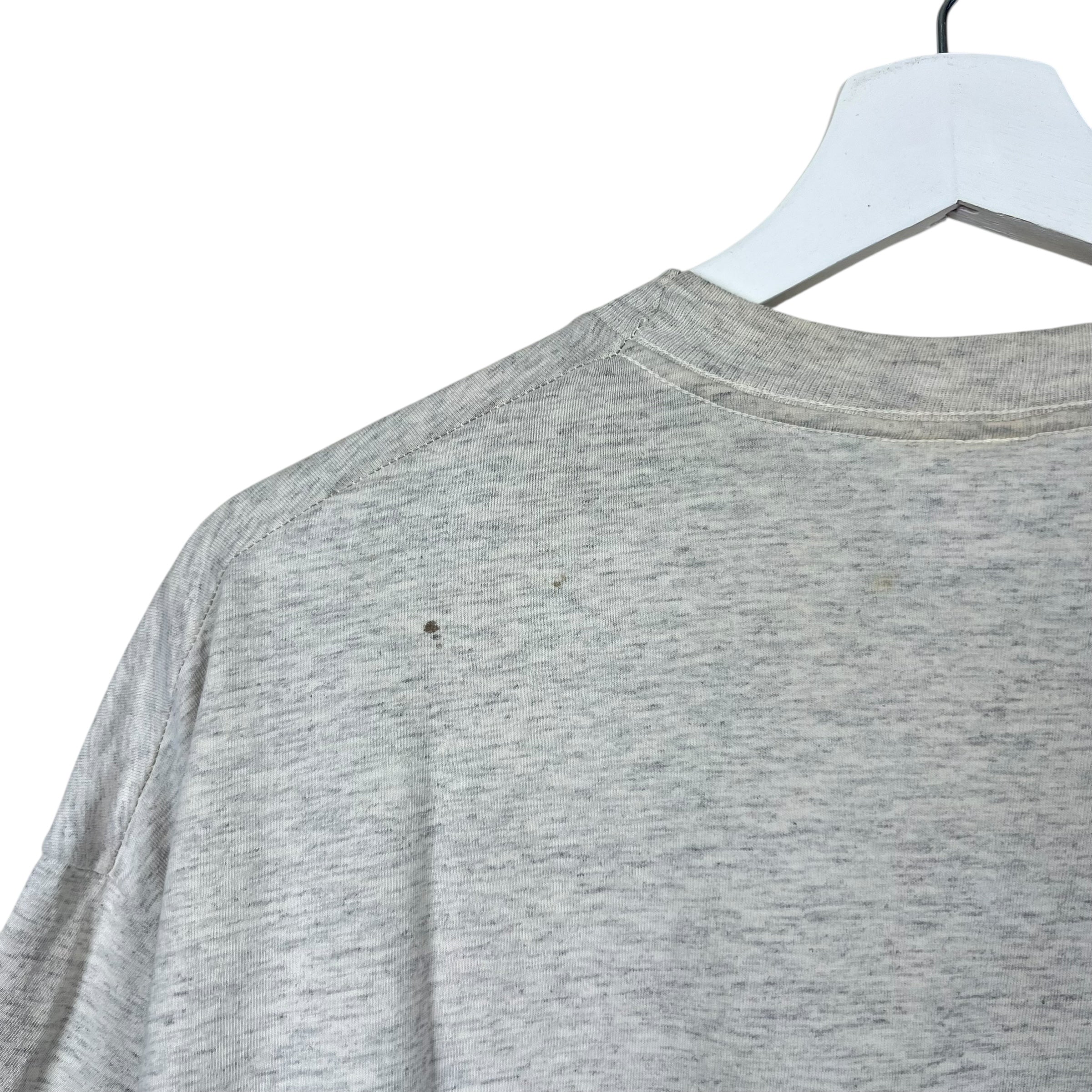 1991 Marvin The Martian University of Mars Basketball Tee Heather Grey