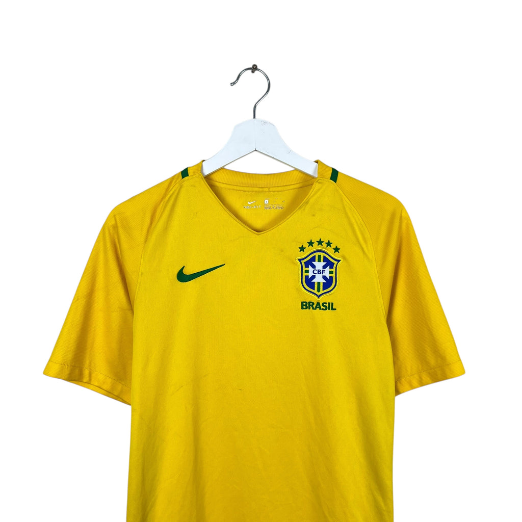 2016 Nike Brazil Blank Home Jersey