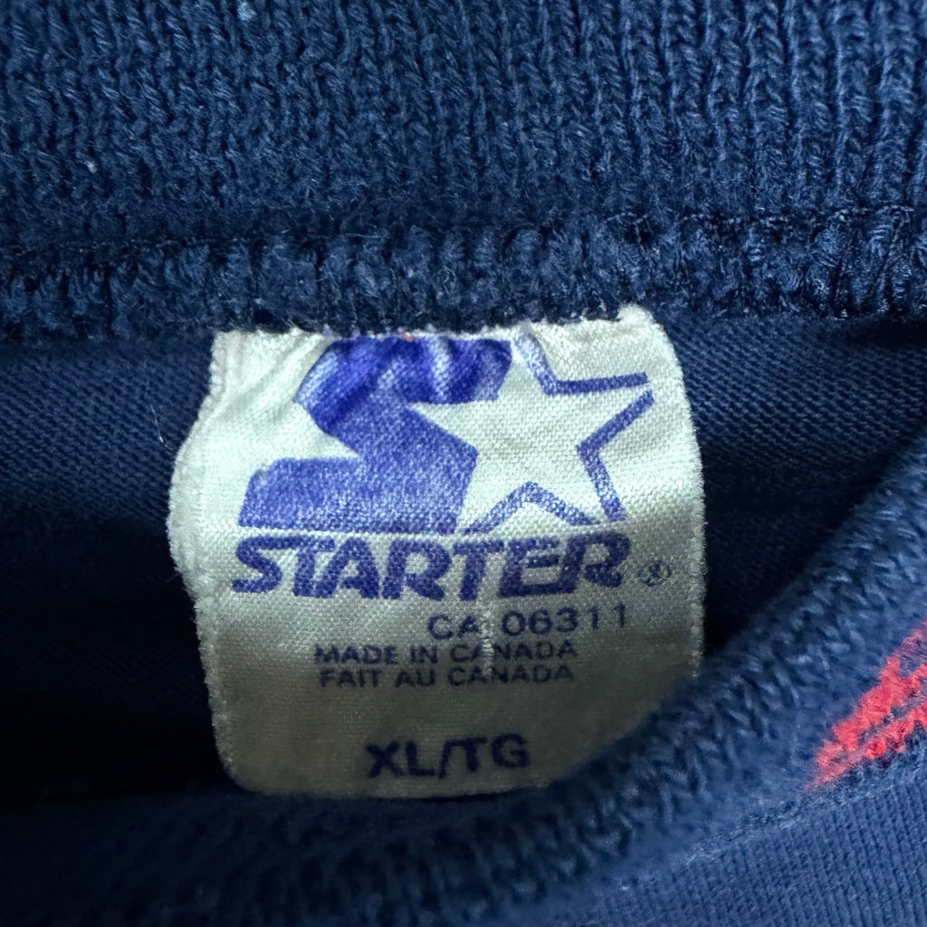 Vintage Starter MLB Boston Red Sox Mock Neck Tee Navy