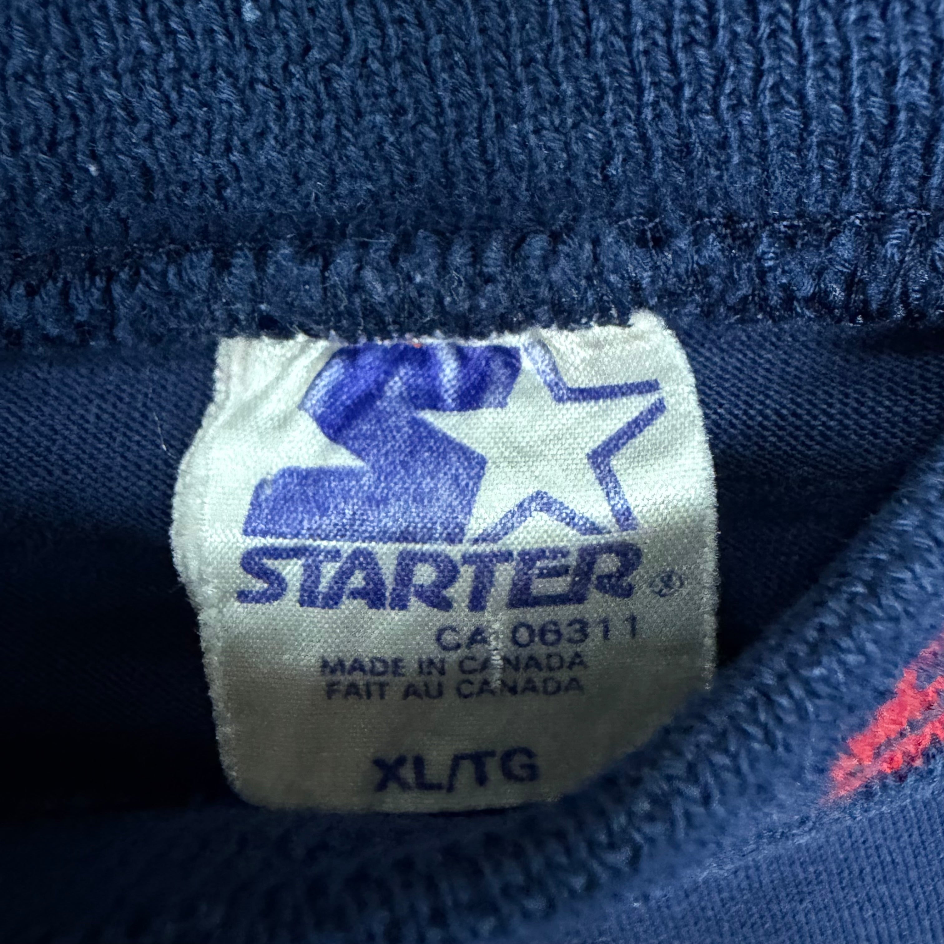 Vintage Starter MLB Boston Red Sox Mock Neck Tee Navy
