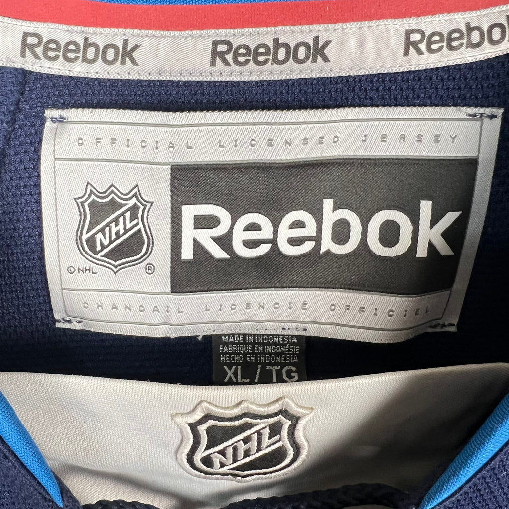 2014 Reebok NHL Winnipeg Jets Nikolaj Ehlers Autographed Away Jersey