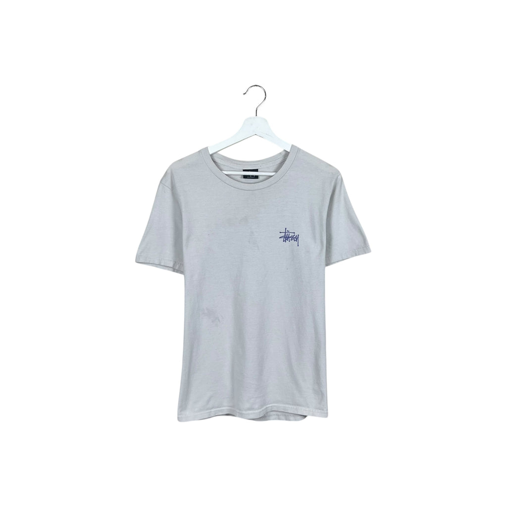 Stussy Basic Tee Lilac/White
