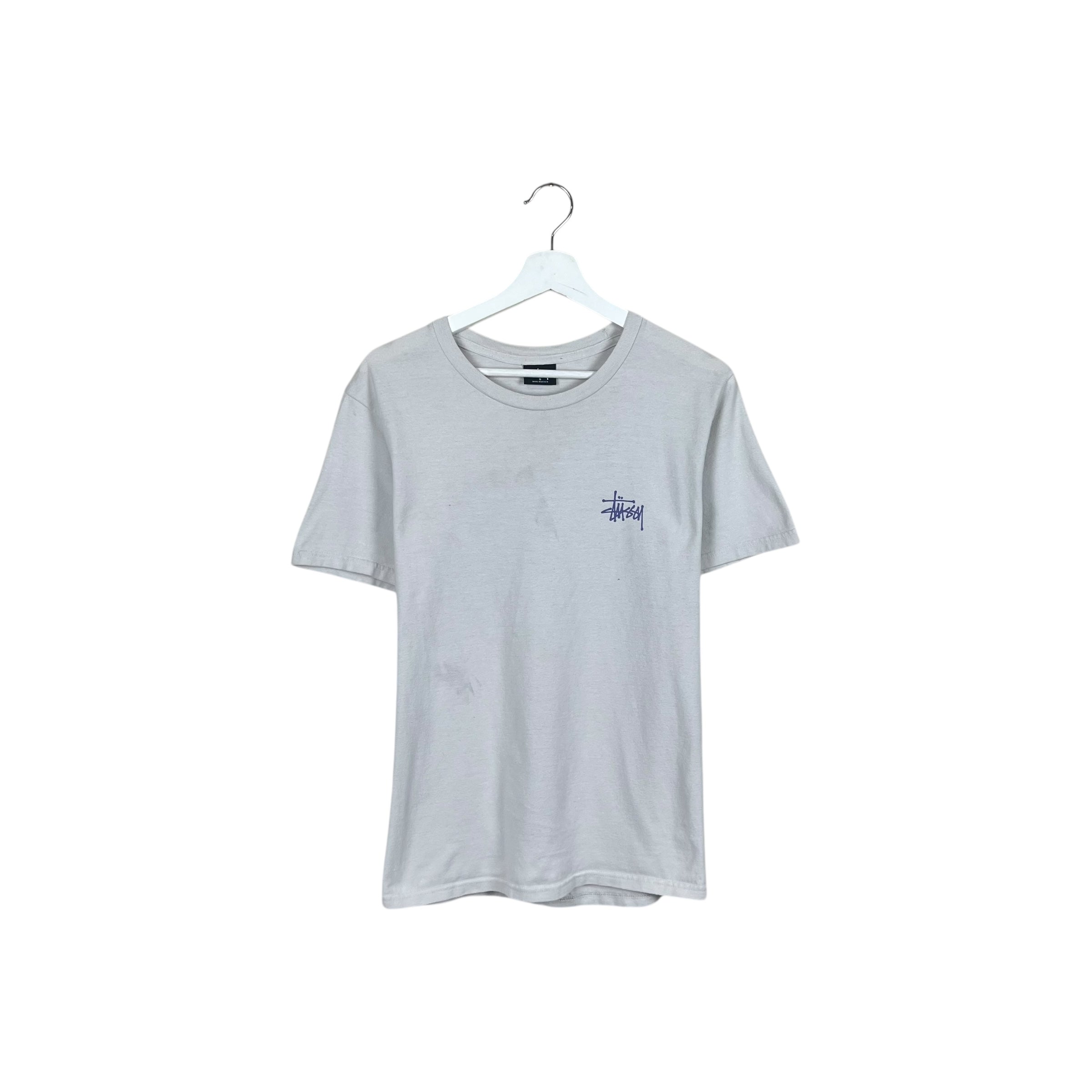 Stussy Basic Tee Lilac/White