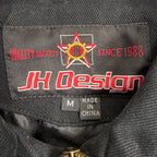 Vintage Jeff Hamilton Women’s Ford Mustang Racing Jacket Black