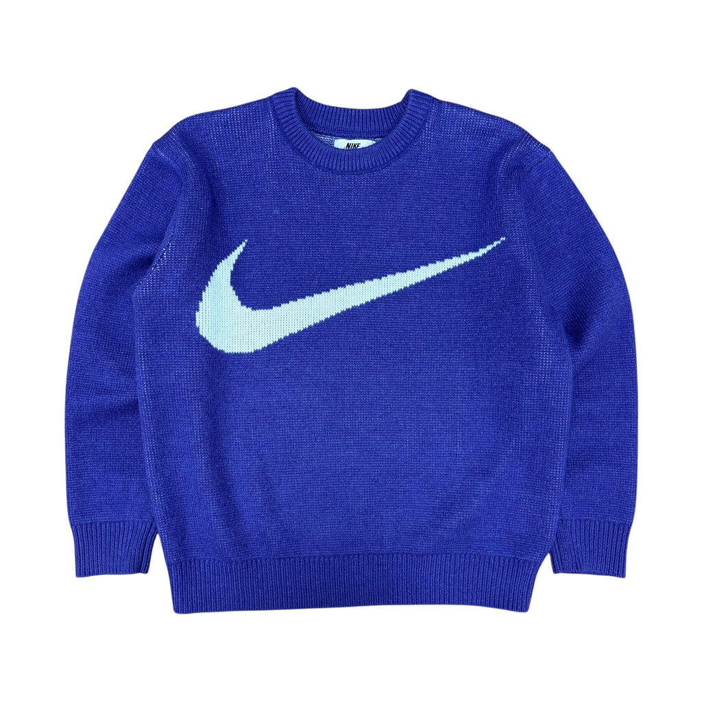 Supreme x Nike Swoosh Sweater Purple (SS19)
