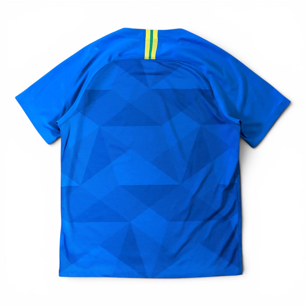 2018 Nike Brazil Blank Away Jersey
