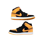 Jordan 1 Mid Fat Tongue Black Orange