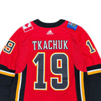 2018 Adidas NHL Calgary Flames Matthew Tkachuk Away Jersey