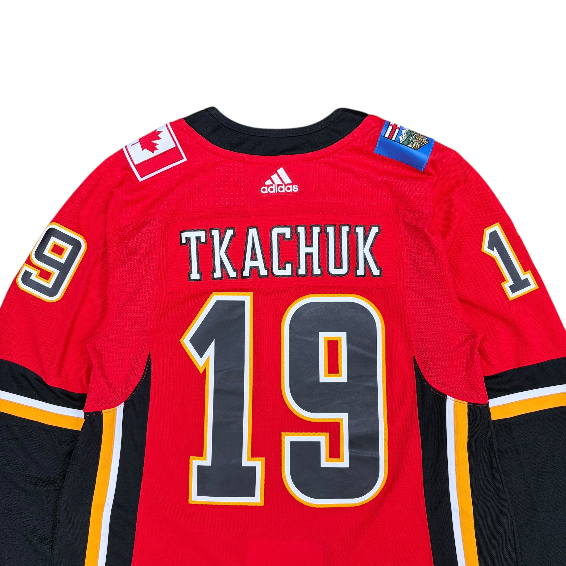 2018 Adidas NHL Calgary Flames Matthew Tkachuk Away Jersey