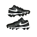 Jordan 1 Low Black & White Cleat (GS)