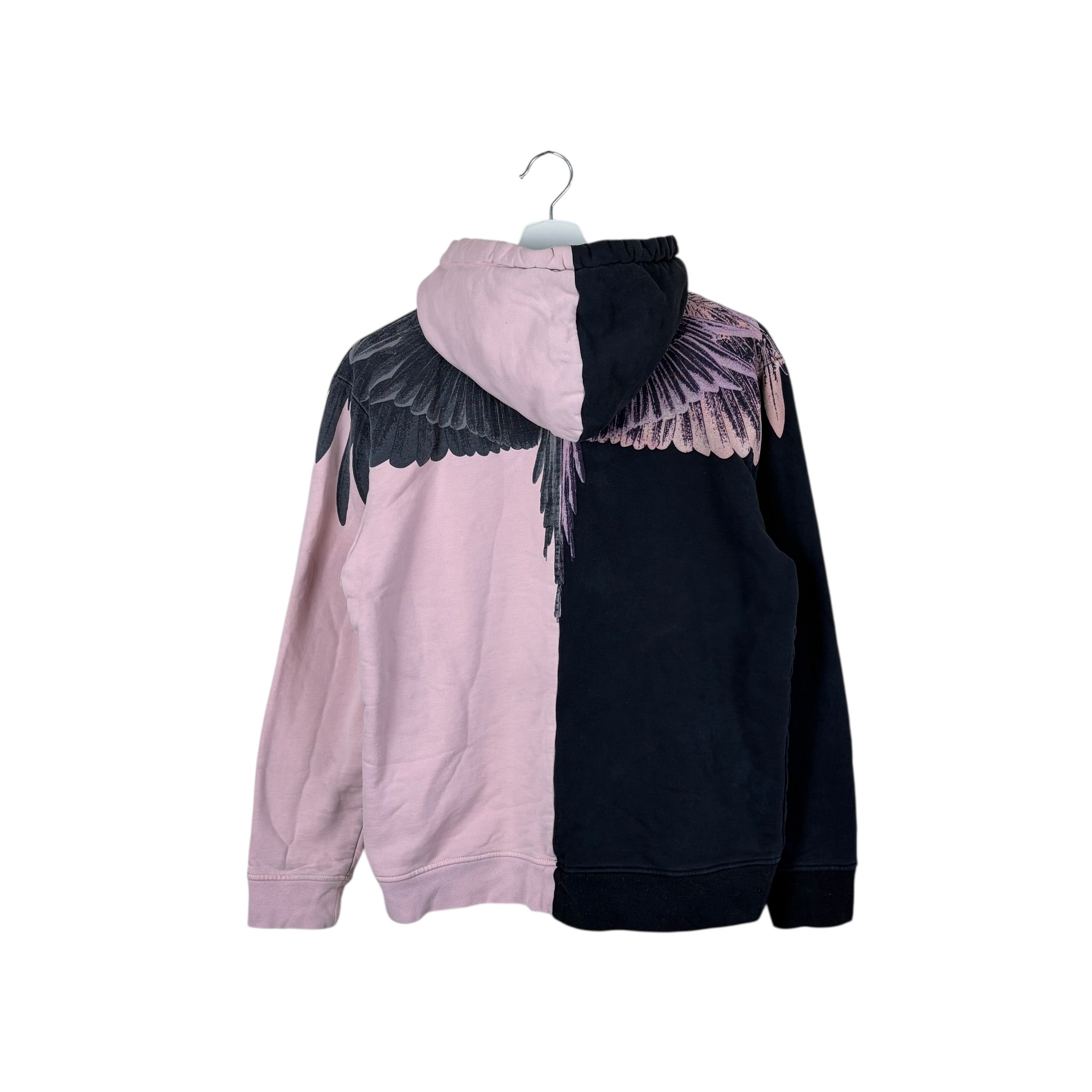 Marcelo Burlon Aish Hoodie Black/Pink