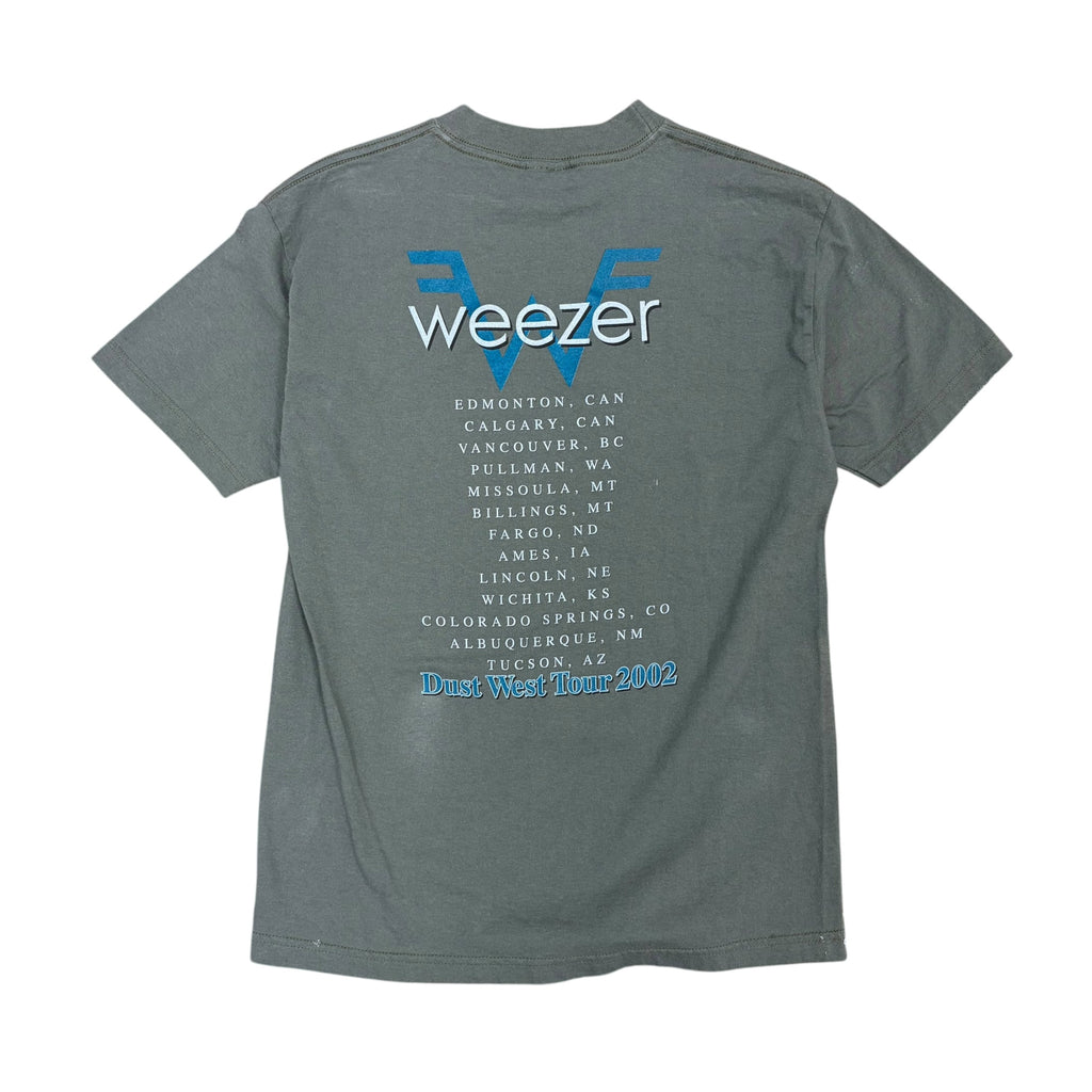 2002 Weezer “Dust West Tour” Tee Mute Green