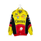 Vintage Chase Authentics NASCAR Clint Bowyer Cheerios Racing Jacket Yellow