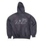 Vintage Tiger Brand 4 & 20 Car Wash Promo Hoodie Chocolate Brown