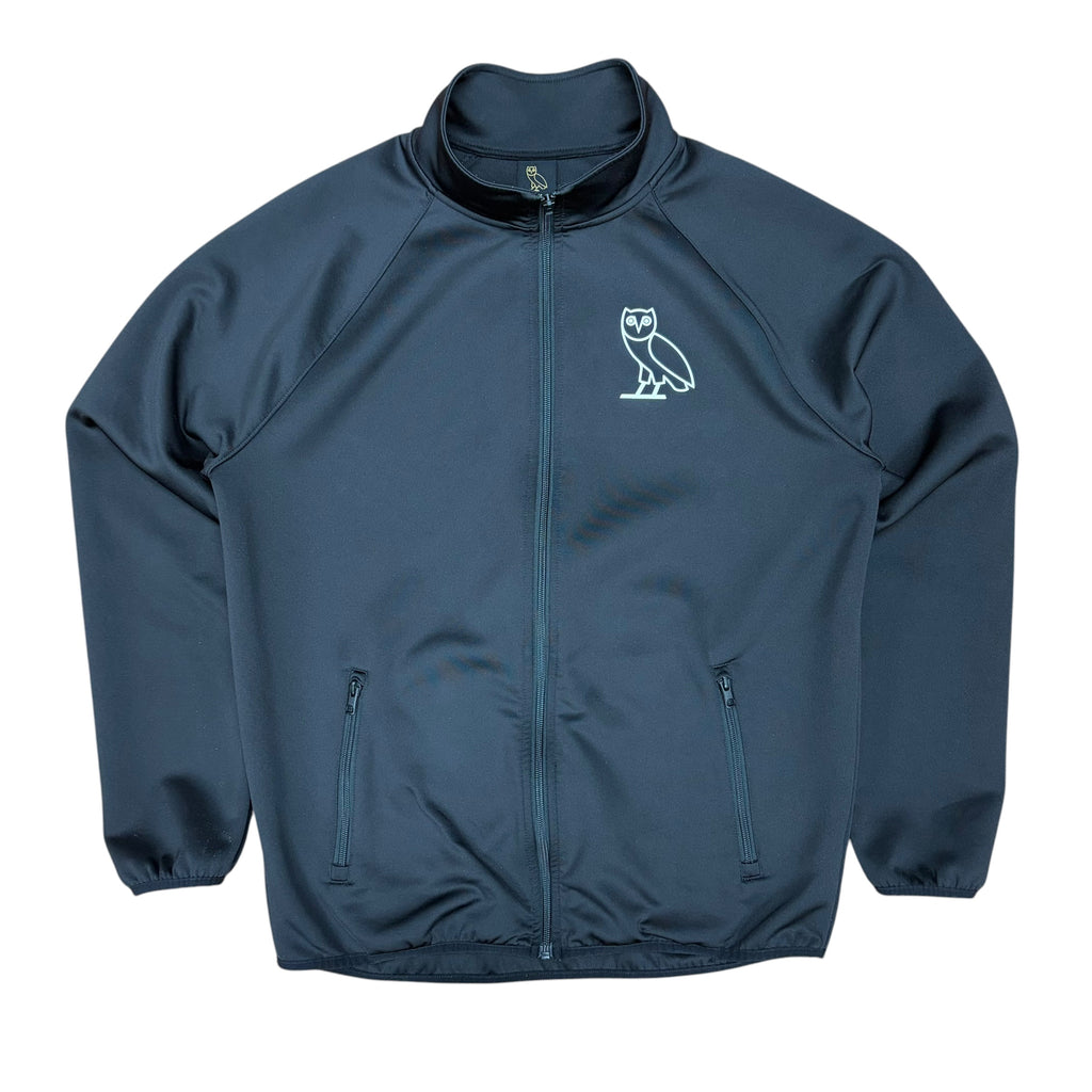 OVO Double Knit Track Jacket Black