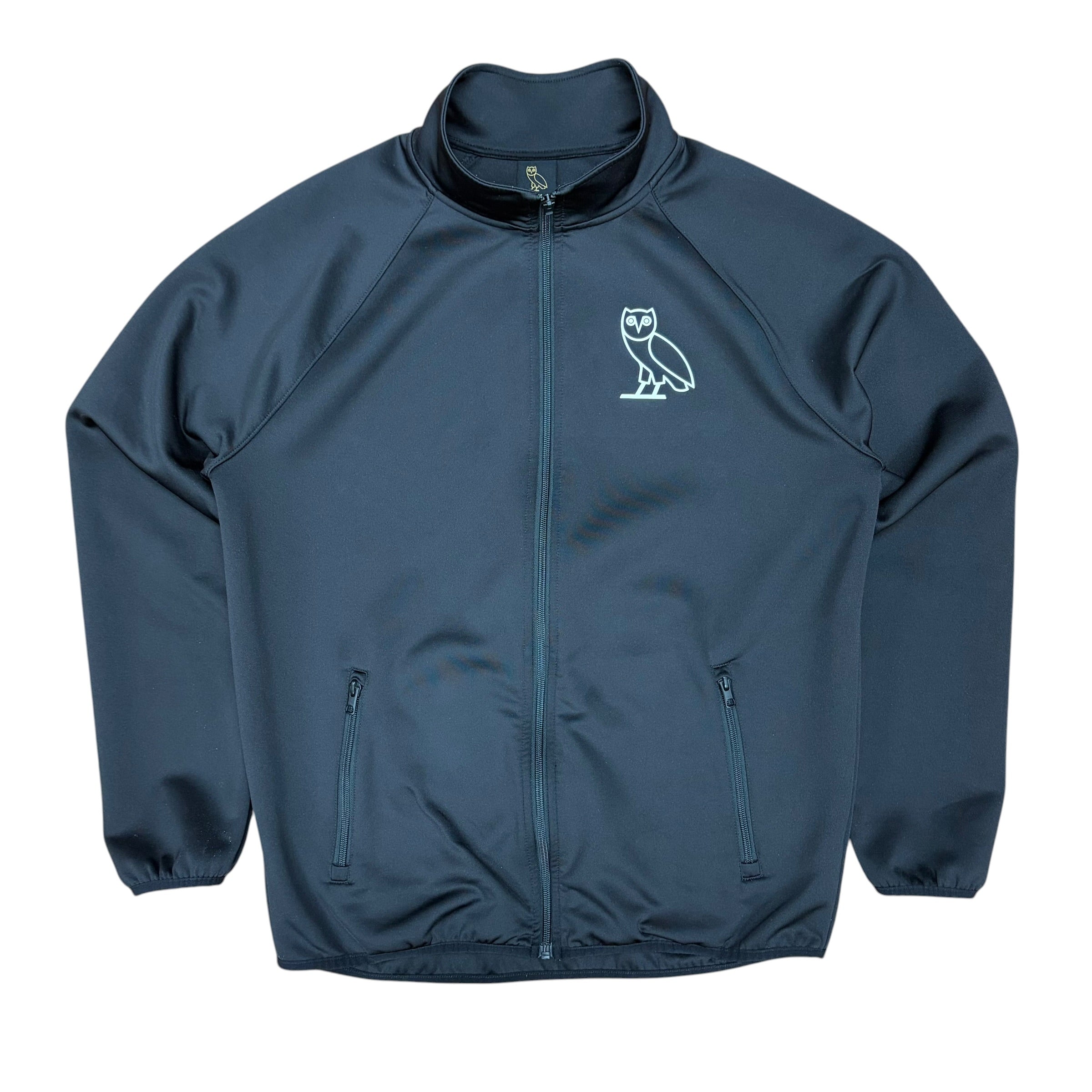 OVO Double Knit Track Jacket Black