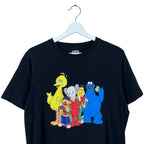 Uniqlo x KAWS x Sesame Street Group #2 Tee Black
