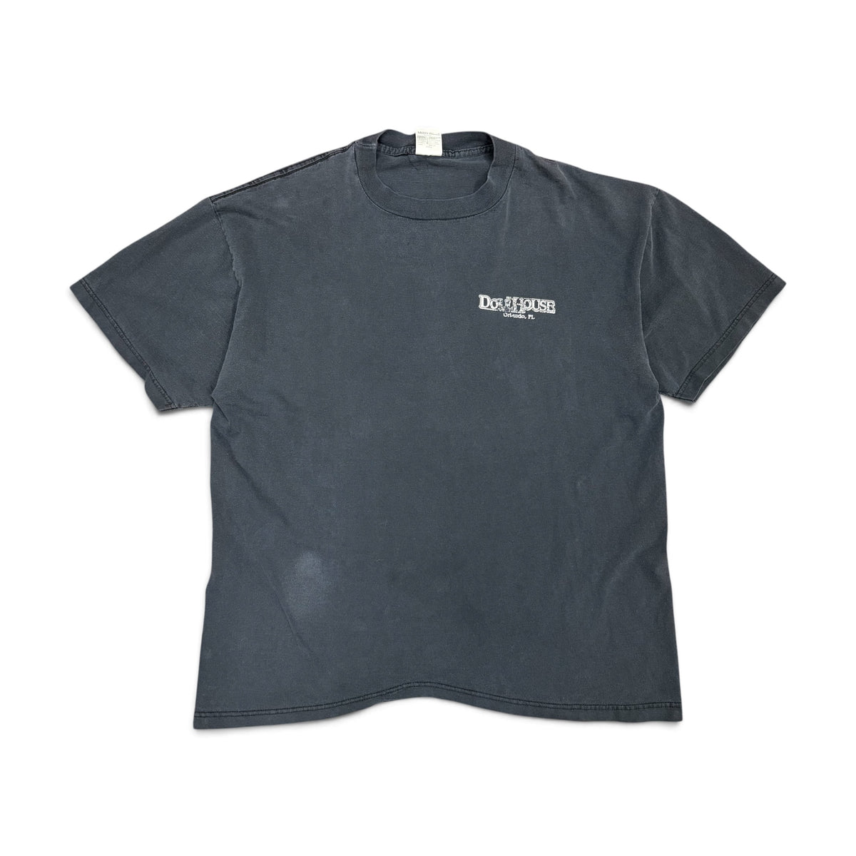 Vintage Doll House “Rev This” Promo Tee Faded Black