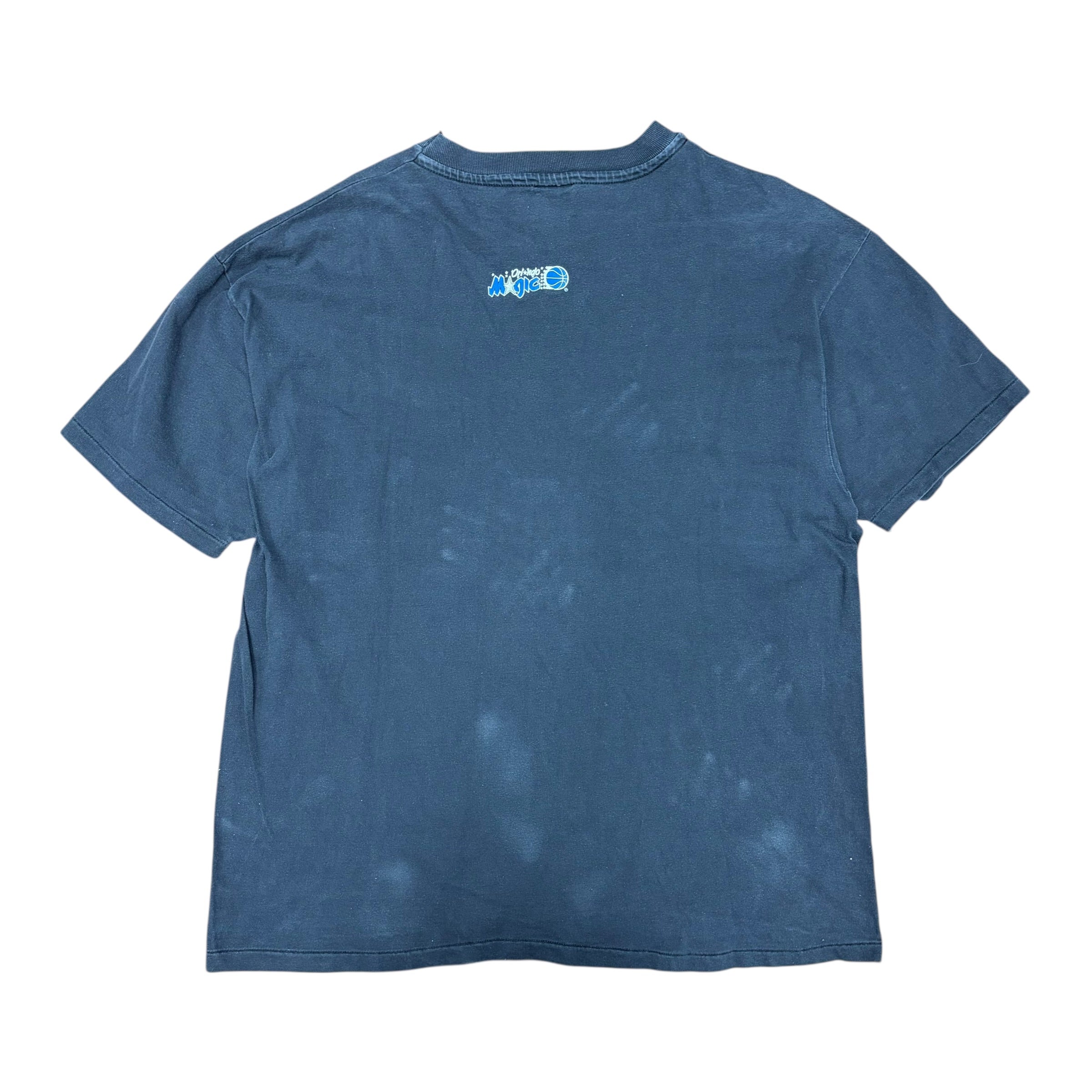 Vintage Team Hanes NBA Orlando Magic Basketball Tee Faded Black