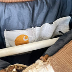 Vintage Carhartt Insulated Arctic Jacket Thrashed Tan