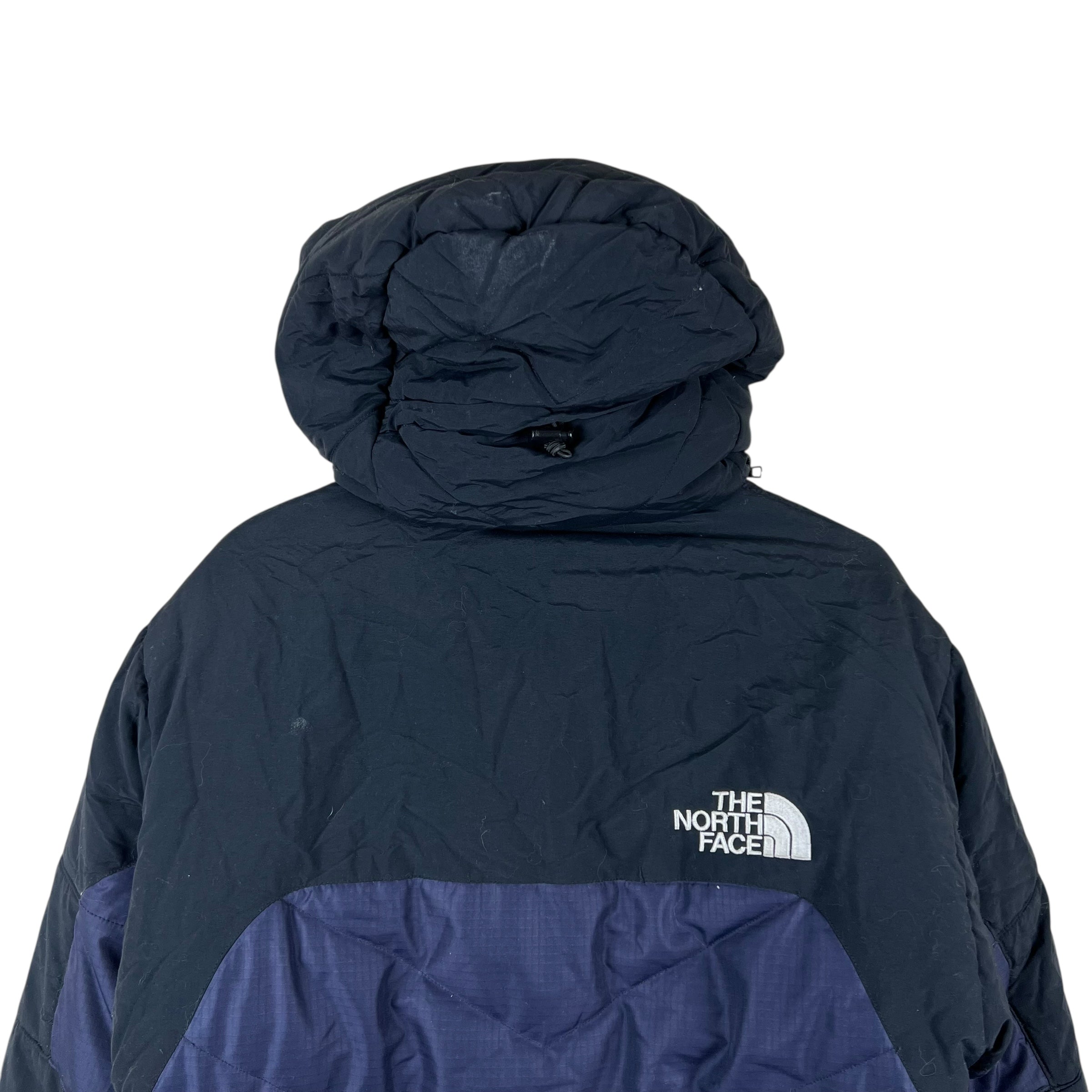 Vintage North Face 700 Puffer Parka Down Jacket Navy/Black