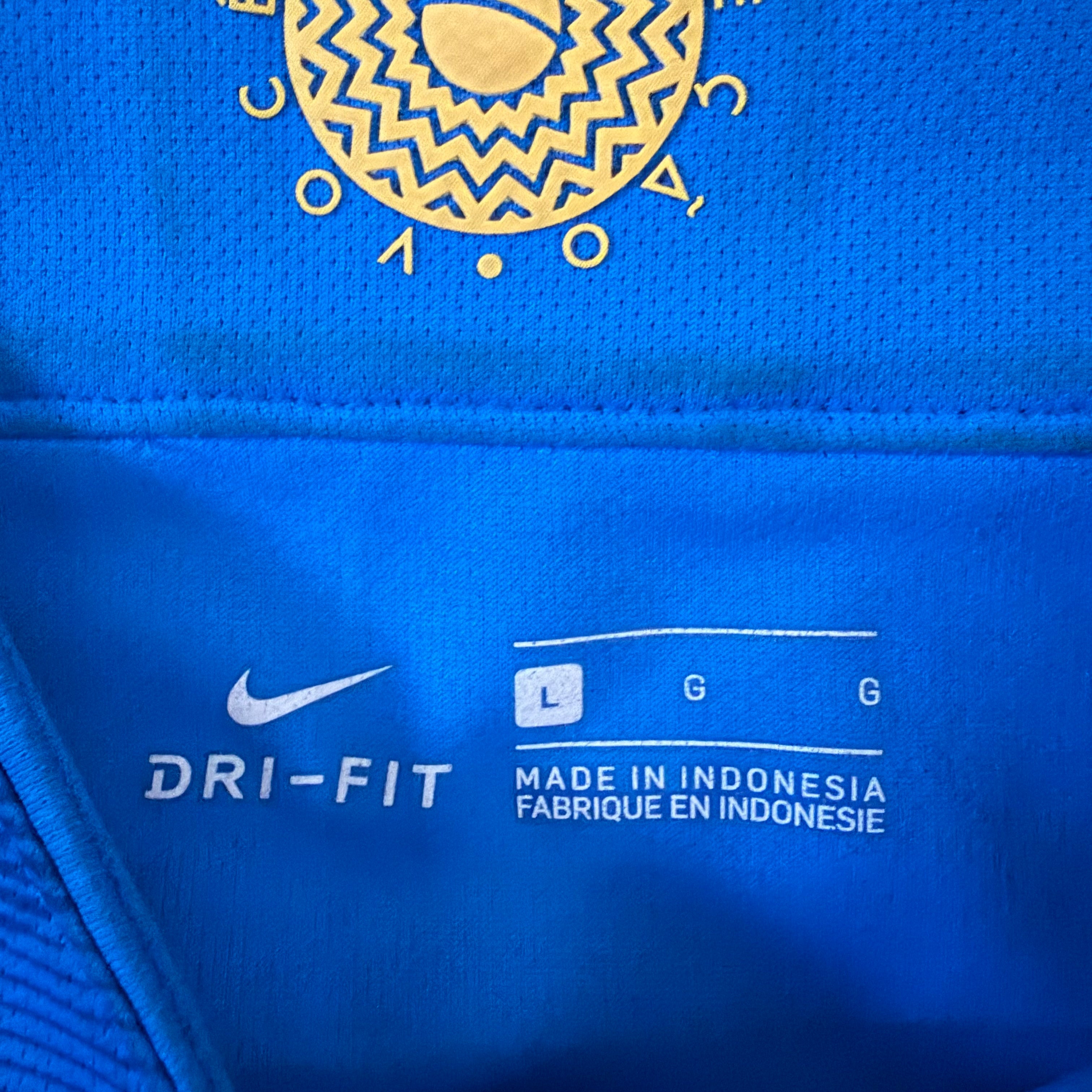 2018 Nike Brazil Blank Away Jersey