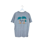 Undefeated Palm Trees Tee Grey