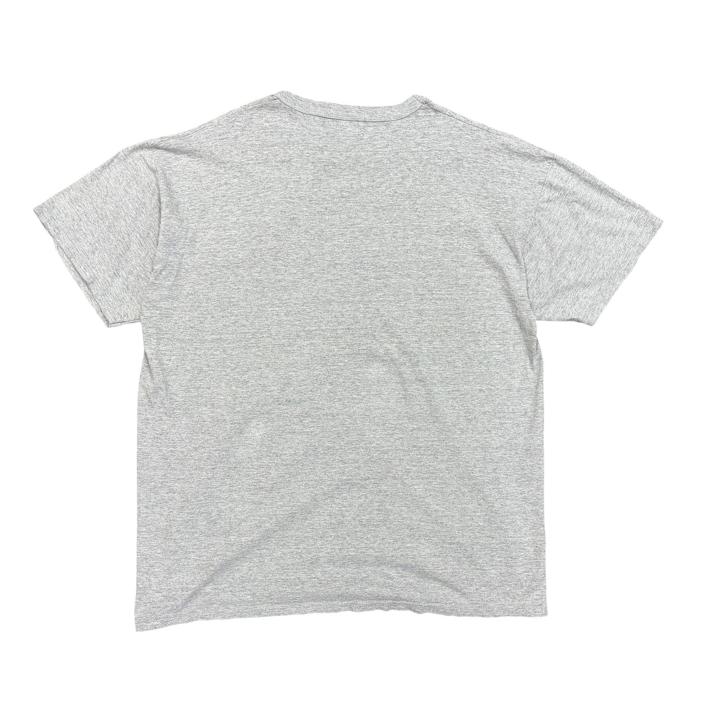 1995 Russell Athletics NFL Indianapolis Colts Arch Logo Tee Grey