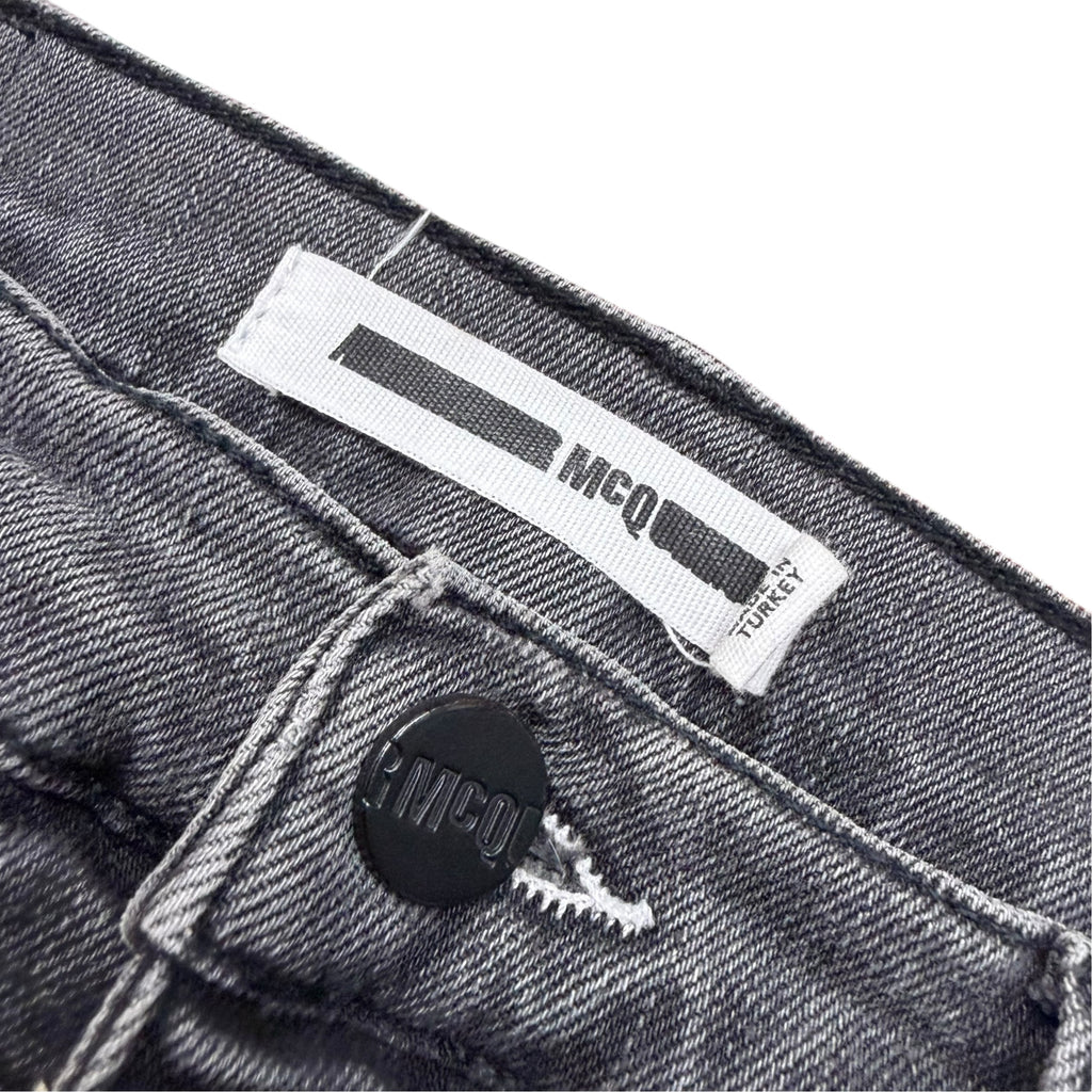 Alexander McQueen MCQ Strummer Jeans Light Grey