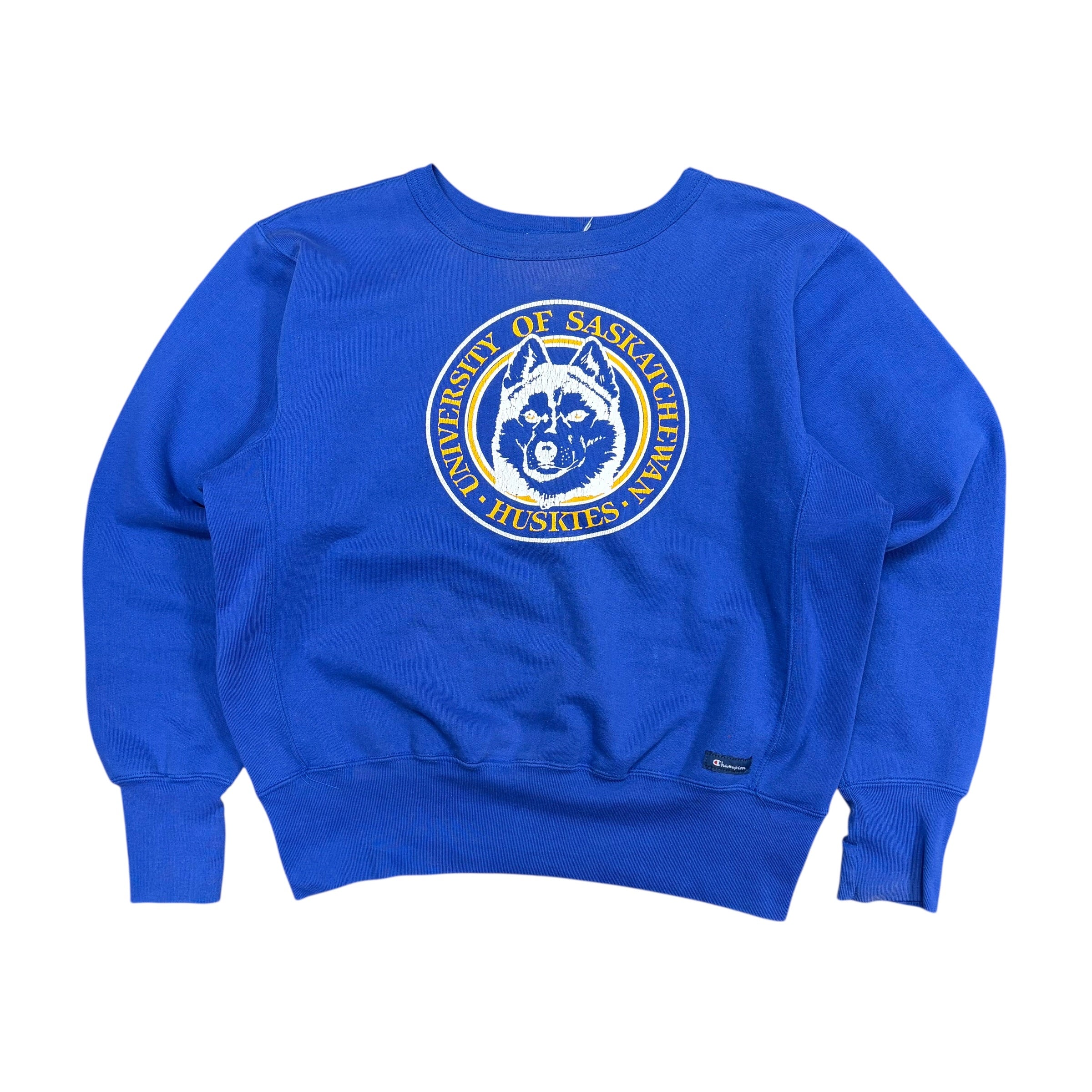 1990s Champion University of Saskatchewan Huskies Crewneck