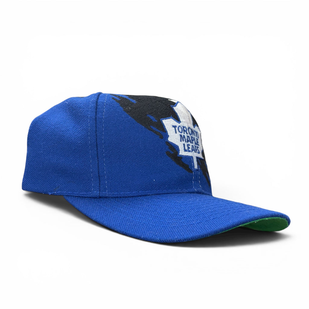 Vintage Logo Athletic NHL Toronto Maple Leafs Splash SnapBack