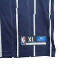 Vintage Reebok NBA Houston Rockets Yao Ming Throwback Pinstripe Jersey