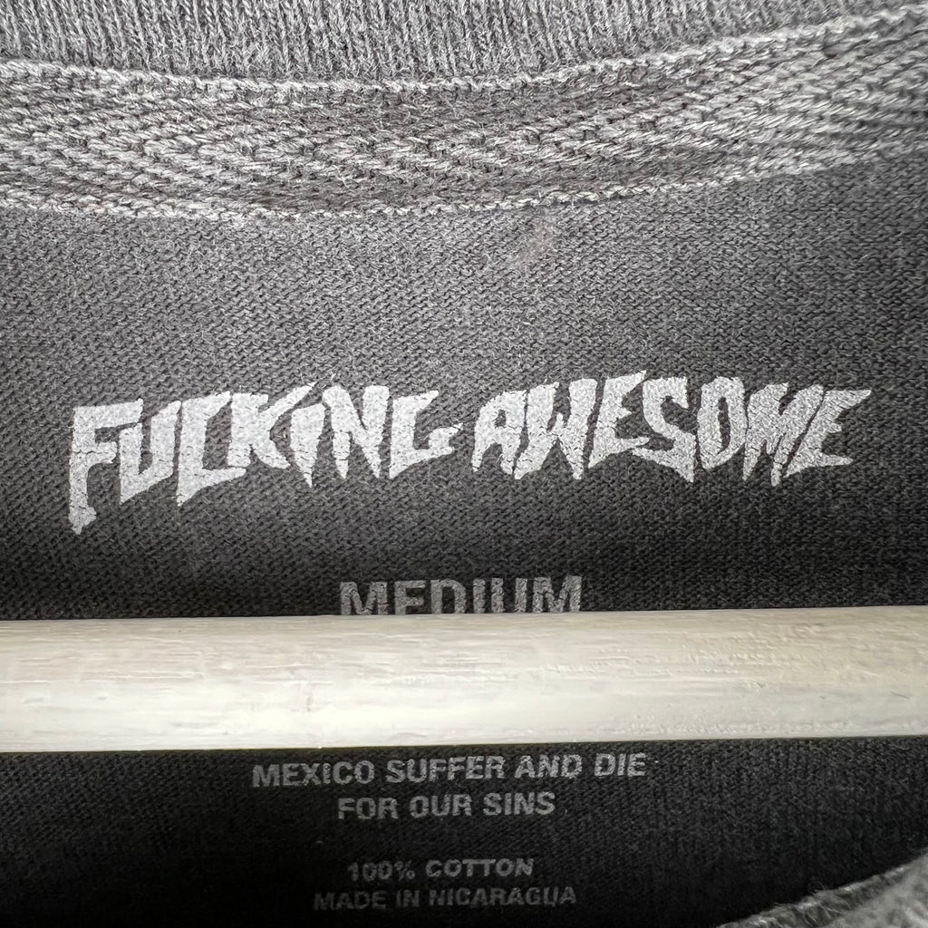 Fucking Awesome Heavy Metal Shirt Pepper Black