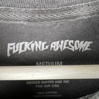 Fucking Awesome Heavy Metal Shirt Pepper Black