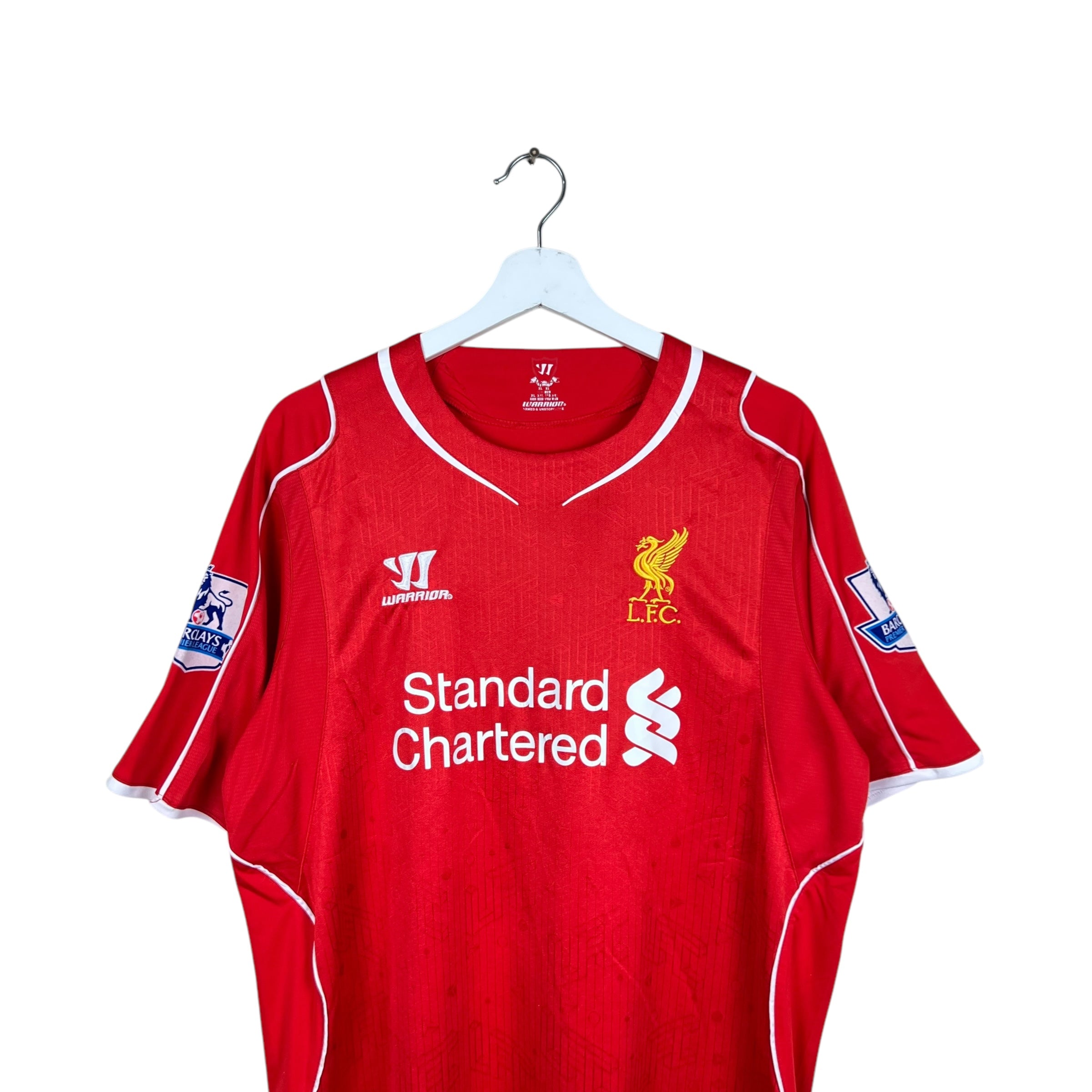 2014 Warrior Liverpool FC Steven Gerrard Home Jersey