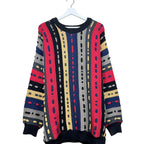 Vintage Tundra 3D Cable Multi Colour Knit