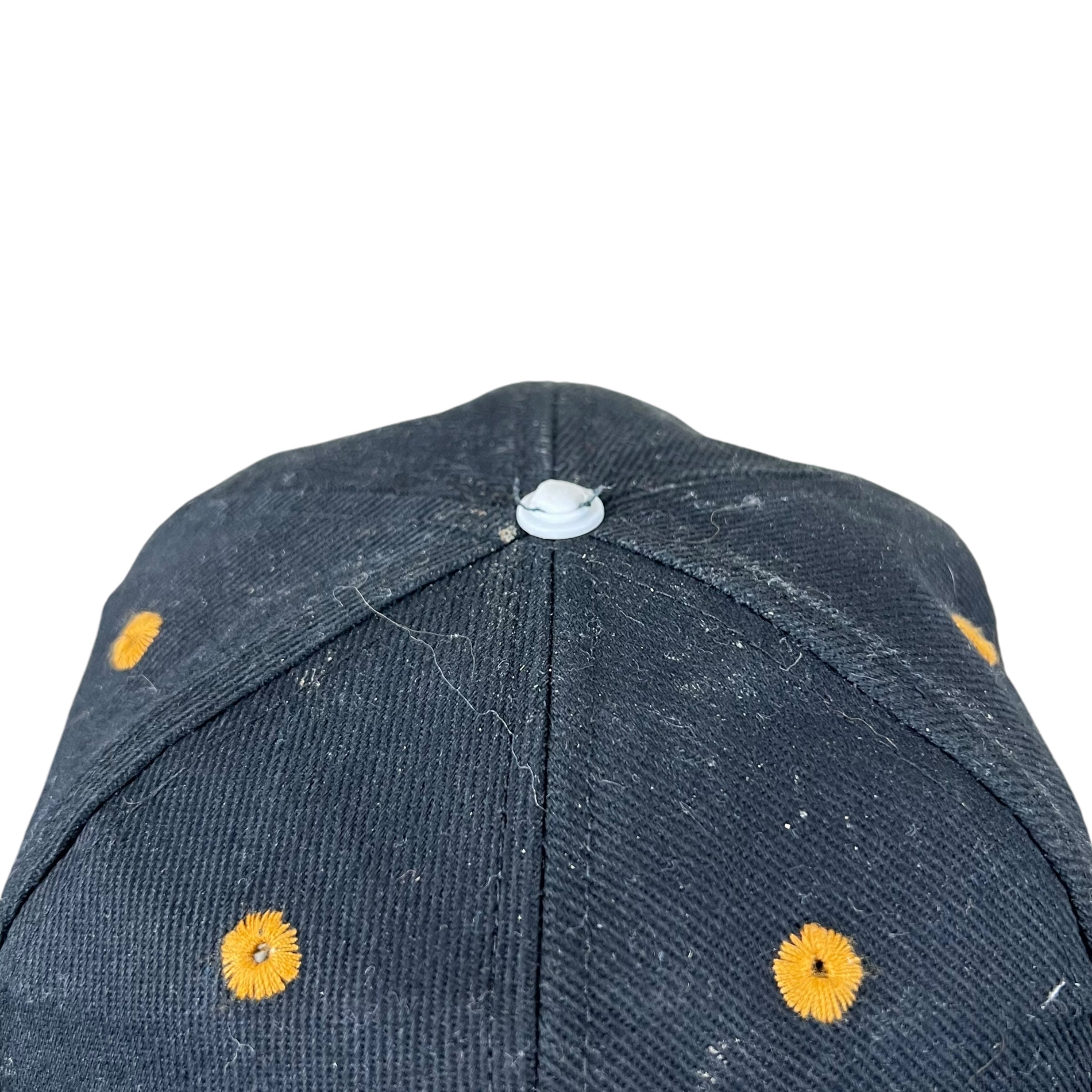Vintage Jordan Collection Embroidered Logo StrapBack Black