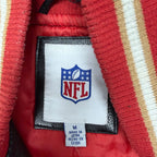Vintage GIII NFL San Francisco 49ers Leather Bomber Jacket