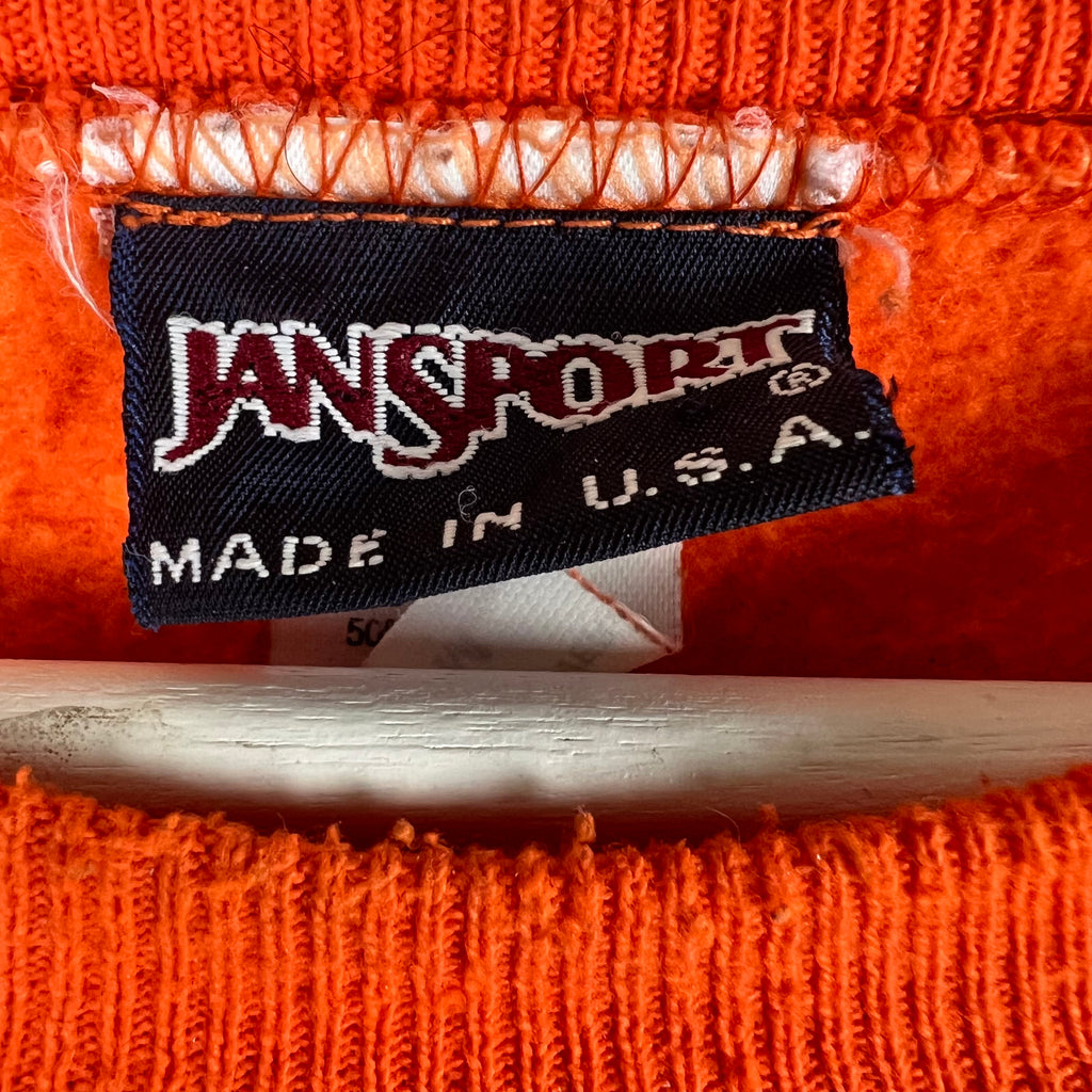 Vintage Jansport Oregon State Arch Logo Crewneck Orange
