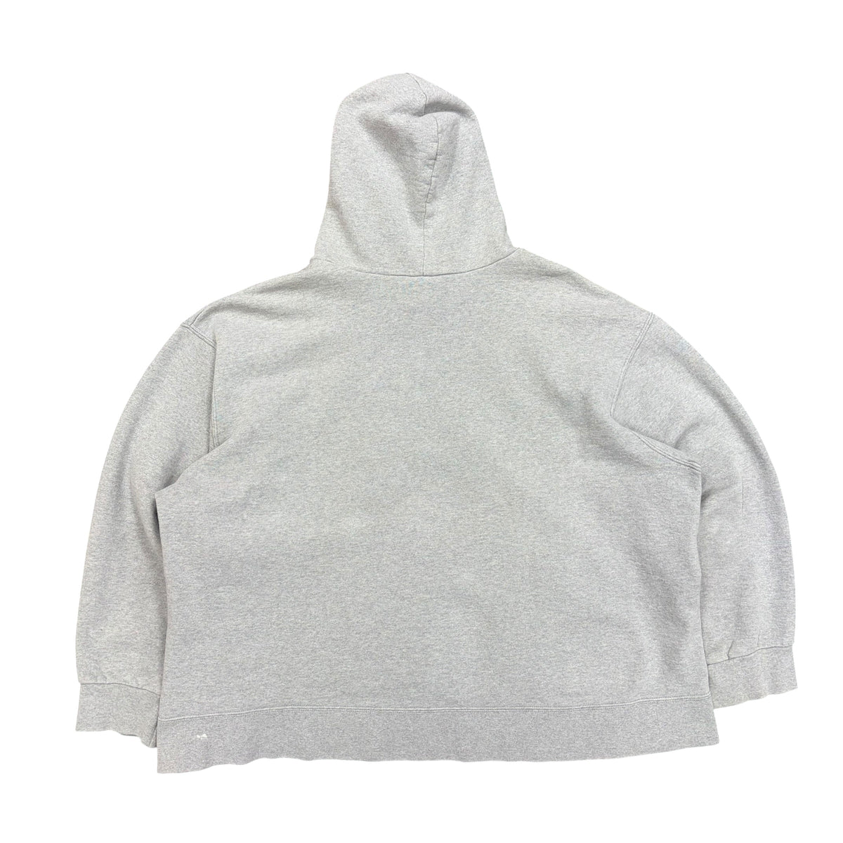 Y2K Nike Youth Middle Spellout Hoodie Heather Grey